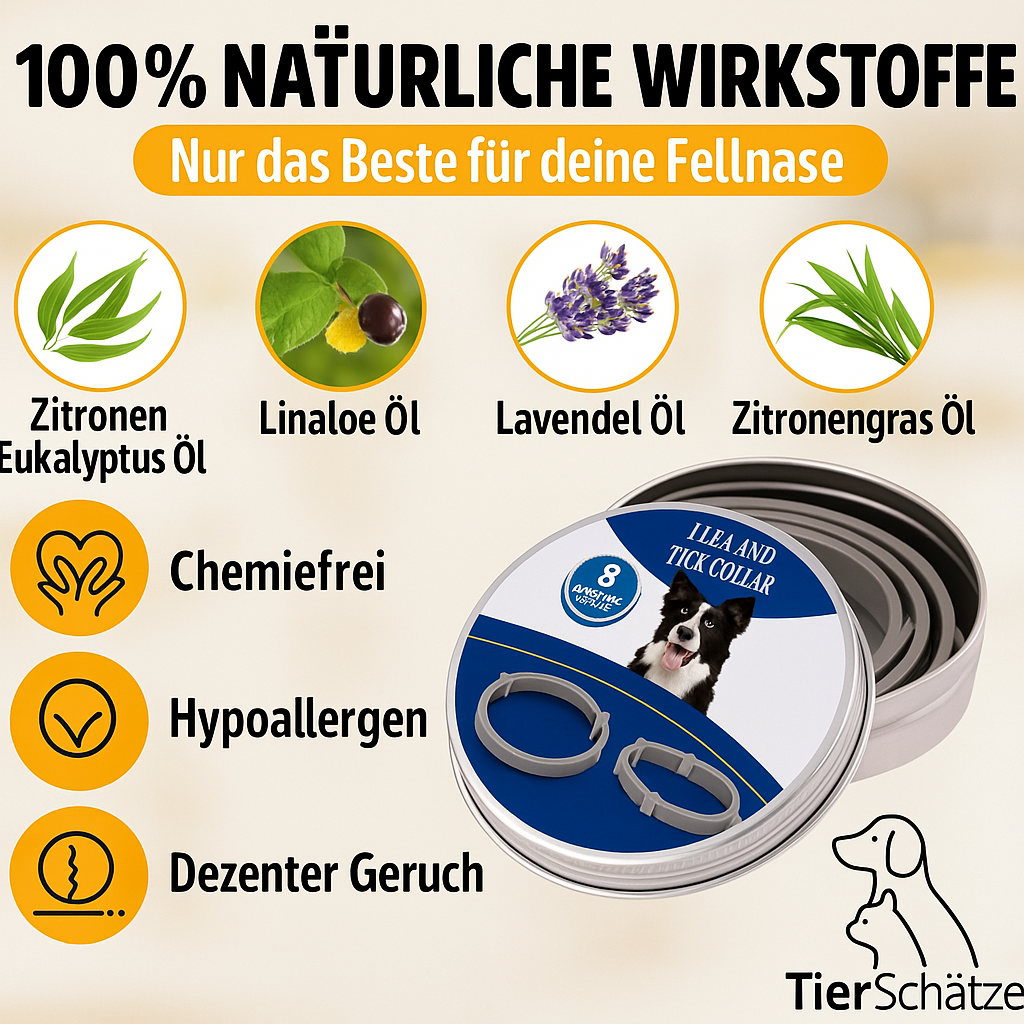 SafePaw Collar - 8 Monate Schutz gegen Parasiten